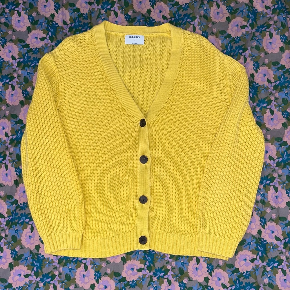 Old Navy Crop Cardigan
